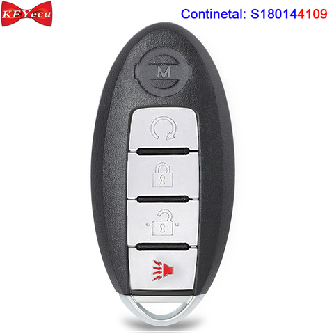 Clé télécommande pour Nissan Rogue 2017 2022 S180144109, 433.92MHz, 4A ► Photo 1/3