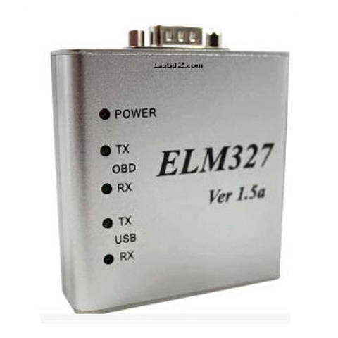 ELM327 USB métal aluminium orme 327 boîtier en métal orme 327 USB V1.5/V1.5a soutenir tous les protocoles OBD2 OBDII Scanner de Diagnostic de voiture automatique ► Photo 1/6