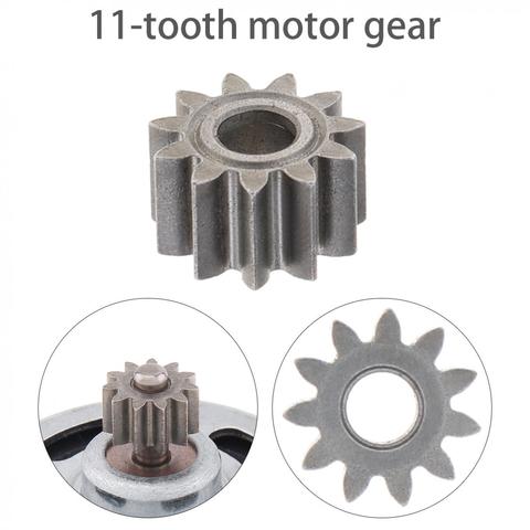 Engrenage moteur 1 Mod 11 dents engrenage moteur remplaçable pour RS550 10.8V / 12V / 14.4V / 16.8V / 18V / 21V moteur à courant continu ► Photo 1/6