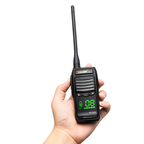 5W VHF talkie-walkie étanche 2 voies radio longue portée 136-174 ou 400-480MHZ avec fonction d'alarme ► Photo 1/6