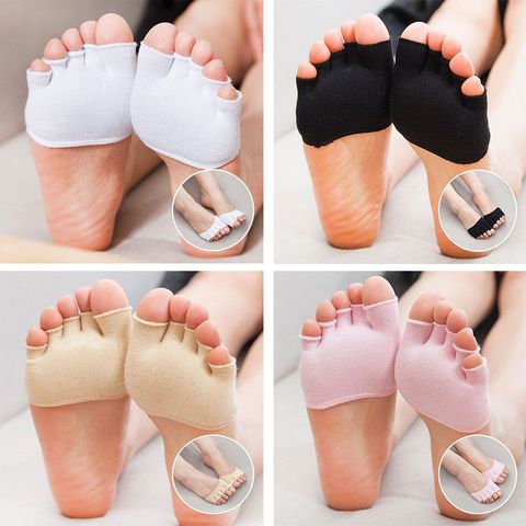 1 paire Super élastique Bunion manches cinq-orteil chaussettes protecteur Valgus pied orteil orthopédique orteil séparateurs correcteur pied soin outil ► Photo 1/6