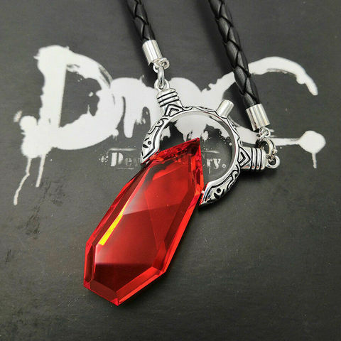 DMC Dante Vergil Nephilim S925 en argent Sterling collier en cristal pendentif hommes femmes bijoux petit ami cadeaux avec boîte DMC ► Photo 1/6