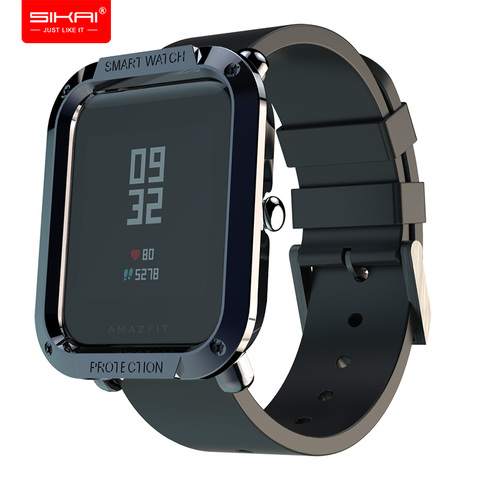 Pour Amazfit Bip étuis montres intelligentes protecteur pour Huami couvre Midong coque PC SIKAI bip lite A1608 accessoires sangle ► Photo 1/6