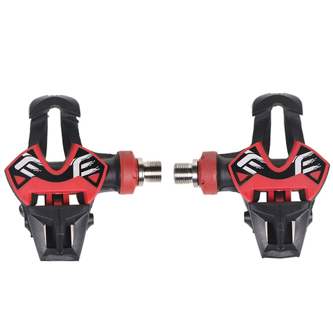 Titan Ti – pédales de vélo de route ultralégères en carbone, 155g, autobloquant, sans clips, avec fixations, pièces de cyclisme ► Photo 1/6