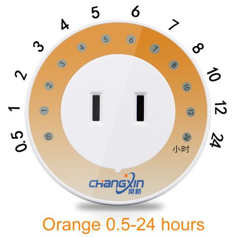 Mini prise compte à rebours pour appareil ménager électrique chargeur prise américaine 110V-220V compte à rebours temps interrupteur prise minuterie ► Photo 1/6