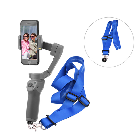 Lanière de Cou avec 1/4 pouces Vis pour DJI OM 4 L'OSMO Mobile 2 3 Zhiyun Feiyu Moza Stabilisateur À Main Accessoires ► Photo 1/6