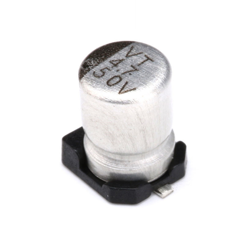 10 Pcs/Lot SMD Condensateur Électrolytique 6.3V 10V 16V 25V 50V 100V 1uF 2.2uF 4.7uF 10uF 33uF 47uF 100uF 220uF 470uF 1000uF ► Photo 1/2
