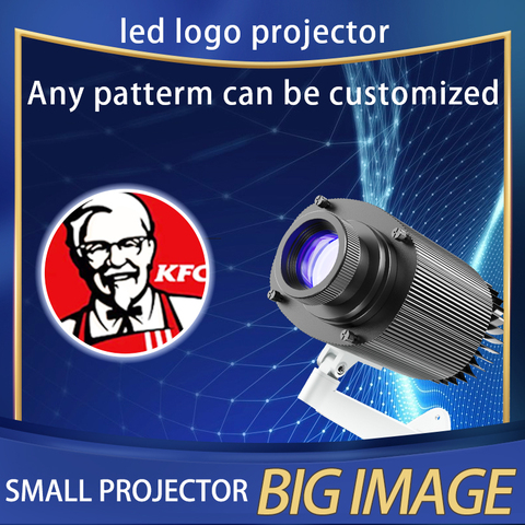 Le signe d'image adapté aux besoins du client par LED étanche extérieur tournent la lumière de projecteur de Logo de publicité faite sur commande de lampe de Projection à distance ► Photo 1/6