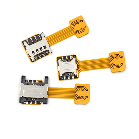 Double adaptateur de carte Sim hybride Double adaptateur d'extension Micro SD Nano Sim pour Xiaomi/Redmi pour Samsung/Huawei ► Photo 1/6