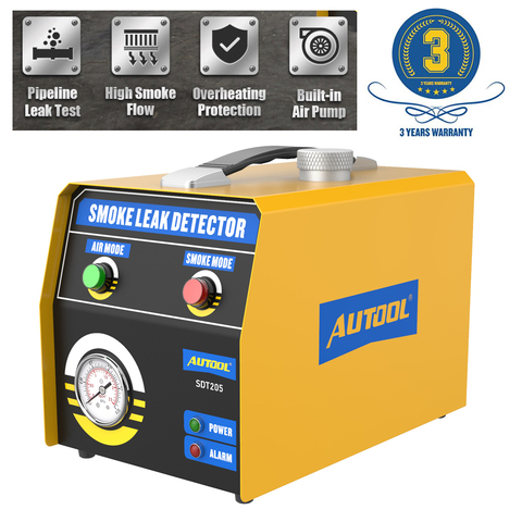 2022 nouveau Original AUTOOL SDT205 EVAP fumée Machine automobile vide Diagnostic fuite détection testeur mode Air ► Photo 1/6