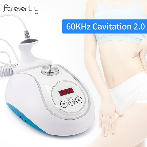 Corps ultrasonique de la Cavitation 2.0 de 60K amincissant l'équipement à haute fréquence d'anti-Cellulite de masseur de brûleur de Vibration de Machine de beauté ► Photo 1/6