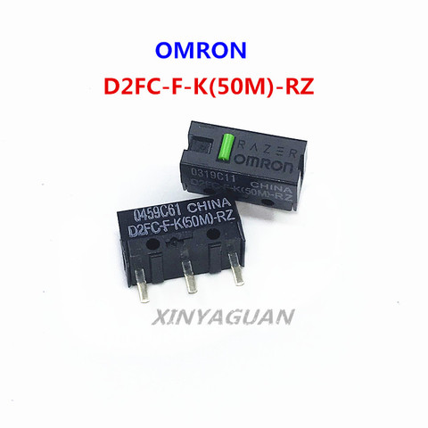 2 pièces/lot OMRON souris Micro interrupteur Microswitch D2FC-F-K (50M)-RZ D2FC-F-7N général 10M 20M 50 millions de temps durée de vie ► Photo 1/4