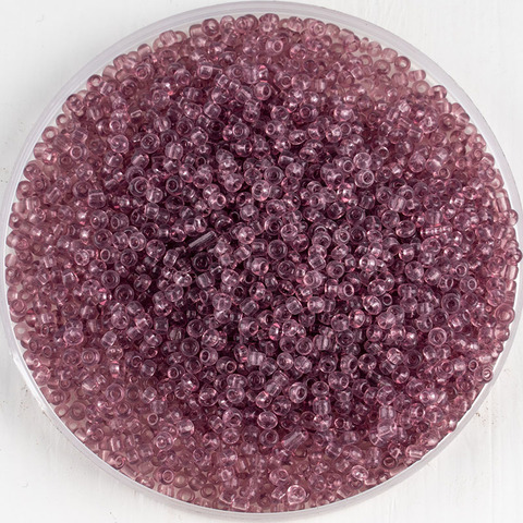 Gros violet transparent 2mm perles de rocaille perles de verre de cristal tchèque pour bricolage matériaux faits à la main ► Photo 1/4