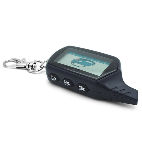 Twage – porte-clés de télécommande Lcd B6, pour la sécurité des véhicules, système d'alarme de voiture bidirectionnel Starline B6 ► Photo 1/4
