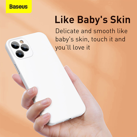 Baseus – coque de protection arrière en Silicone liquide pour iPhone, fine, 2022, nouveauté ► Photo 1/6