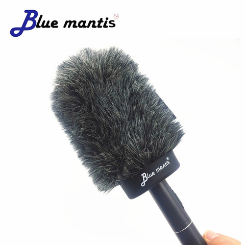 Chat mort Slip-on pare-brise intégrale Microphones housse de fourrure pour entretien Microphone extérieur tir micro fourrure pare-brise couverture ► Photo 1/6