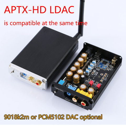 Sans perte HIFI CSR8675 APTX HD Bluetooth 5.0 adaptateur récepteur sans fil ES9018K2M PCM5102A I2S DAC décodage 24BIT TWS 3.5M RCA ► Photo 1/6