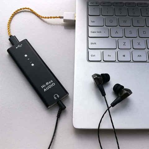 Casque d'écoute amplifié, Audio HiFi, décodeur DAC USB SA9227, type-c, carte son externe pour ordinateur Portable, DSD25 ► Photo 1/6