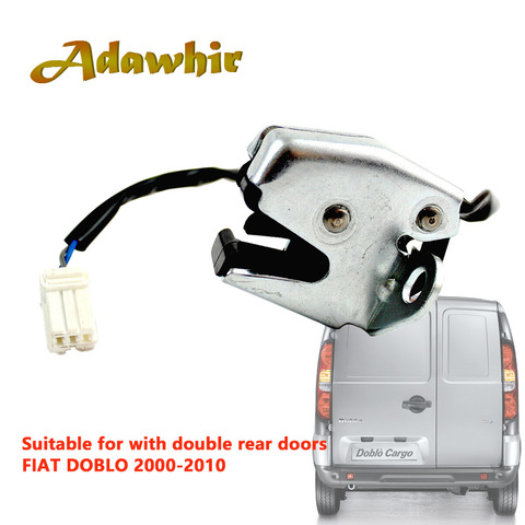 La serrure de porte arrière à double porte arrière convient à Fiat Doblo 2000-2010 51757818 51757819 51757820 51757821 ► Photo 1/3