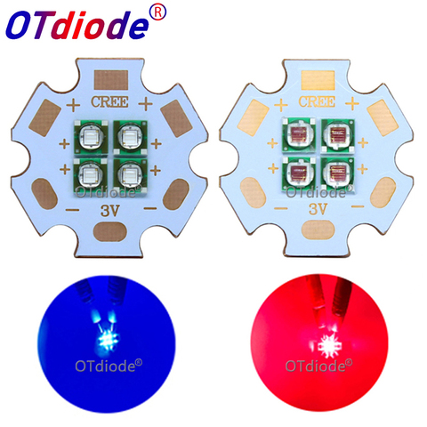 EPILEDS – Diode lumineuse LED 3535 bleu Royal, 3535 nm, nm, lumière rouge profonde pour la croissance des plantes, émetteur CREE pour jardin, 10W 12W ► Photo 1/6