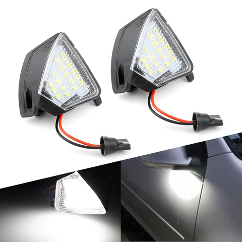 Pour VW GOLF 5 GTI V MK5 Jetta Passat B5.5 B6 Sharan superbe EOS LED rétroviseur latéral lampadaire ► Photo 1/6