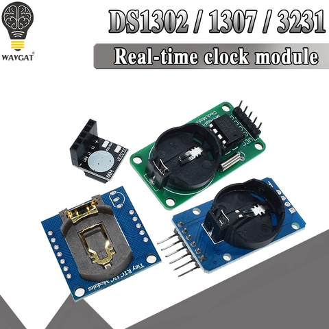 DS3231 AT24C32 Module IIC DS1302 Module d'horloge de précision DS1307 module de mémoire mini module en temps réel 3.3V/5V pour framboise Pi ► Photo 1/6