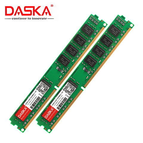 DASKA nouvelle DDR3 4GB 2GB 1600/1333 MHz PC3-12800/10600 ordinateur de bureau de mémoire DDR 3 carte mère Ram DIMM ► Photo 1/5