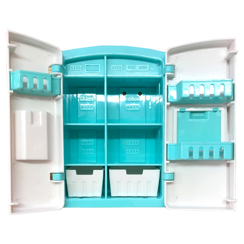 NK1 – Mini réfrigérateur de poupée, meubles de cuisine à la mode pour barbie, accessoires pour poupée Kelly, maison de rêve, jouets de jeu 9X ► Photo 1/6