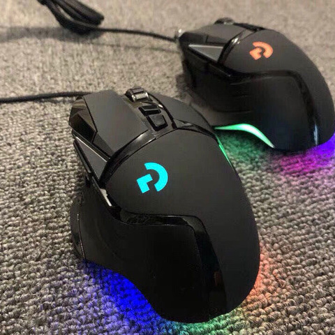 Souris G502 China e-sports, puce spéciale PMW3325, confortable, sensation, lumières de couleur RGB LOL CSGO PUBG APEX, chaque jeu ► Photo 1/3