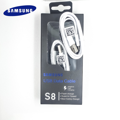 Câble de Charge d'origine Samsung type c galaxy 120cm câble de charge rapide USB 3.1 Type C pour S8 s9 S10 Plus note 8 note 9 A7 A8 ► Photo 1/6