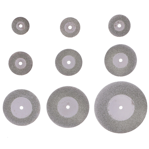 6 pièces/ensemble 16-50mm diamant meule outil Mini disque de coupe pour accessoires rotatifs ► Photo 1/6