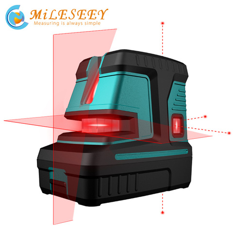 Mileseey L32R Laser niveau Vertical Horizontal, niveau Horizontal ► Photo 1/4