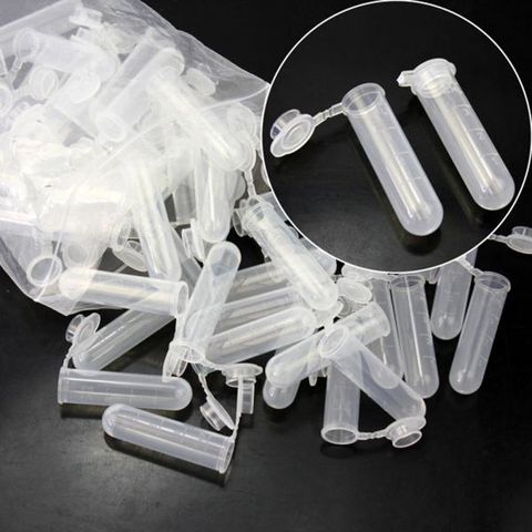 Bouteilles en plastique polyvalentes, tube transparent de 5ml, récipient de stockage d'échantillon vide, tube en plastique de 5ml ► Photo 1/5