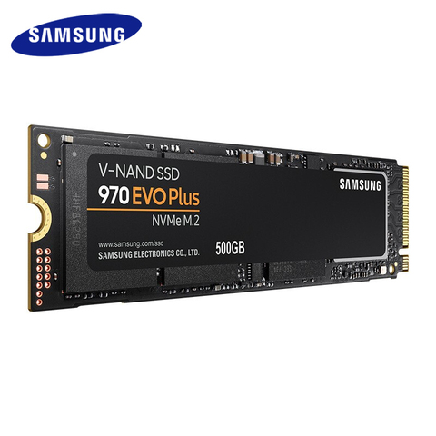 SAMSUNG M.2 SSD 1 to 970 EVO Plus NVMe 250GB 500GB disque dur interne SSD 2 to M2 2280 disque dur HDD pour ordinateur portable ► Photo 1/6