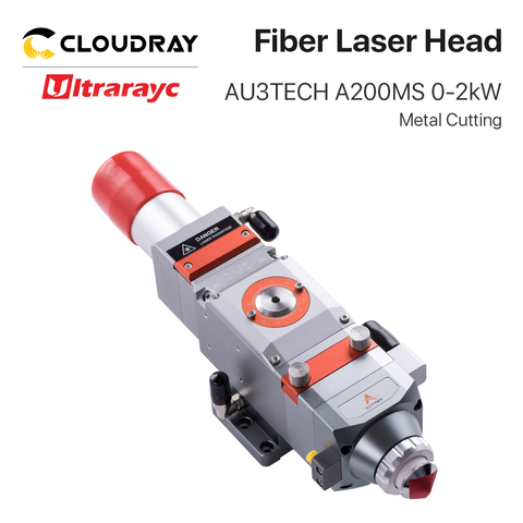 Cloudray – tête de découpe Laser à Fiber A200MS, AU3TECH, avec groupe de lentilles D30, puissance maximale 2kw, pour Machine à découper le métal ► Photo 1/6