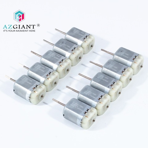 AZGIANT-moteur de verrouillage de porte de voiture 12V cc, 1-10 pièces, FC 280SC 14260, brosse en carbone miniature, moteur 280 tr/min, pour mabuchi, arbre découpé en D ► Photo 1/6