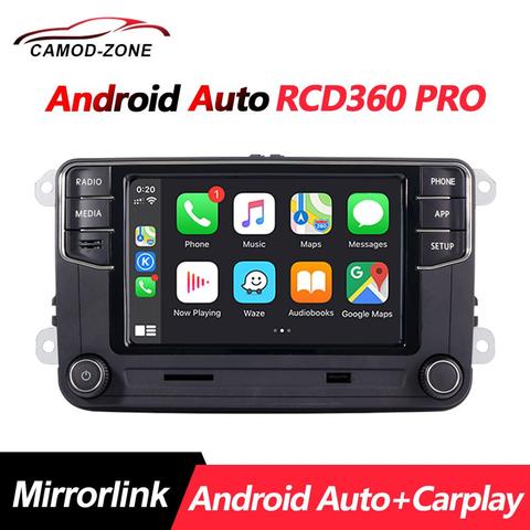 Autoradio Android Auto/Carplay, sans marque (MIB RCD330 187B, 6RD035187B), pour voiture VW Golf 5/6, Jetta MK5/MK6, Tiguan, CC, Polo, Passat, nouveauté ► Photo 1/6