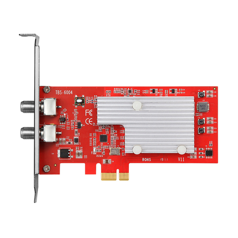 Générateur de Signal pour diffusion vidéo, carte QAM PCIe DVB-C, TBS6004 DVB-C 4 ► Photo 1/1