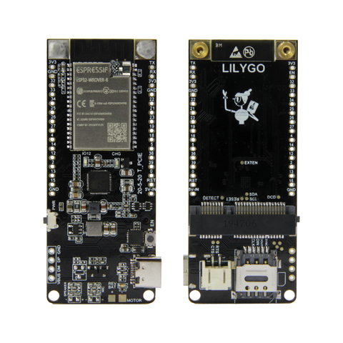 T-PCIE officielle TTGO ESP32-WROVER-B AXP192 puce WIFI Bluetooth Nano carte SIM série composant carte de développement matériel ► Photo 1/6