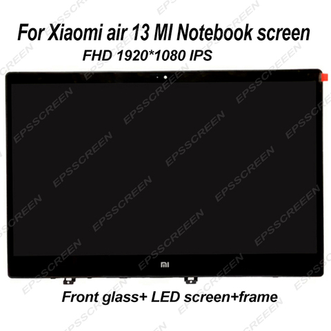 Écran LCD LED pour Xiaomi Mi Air, IPS N133HCE-GP1/13.3 