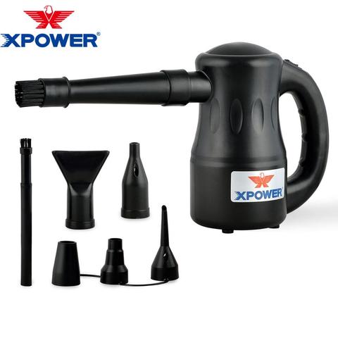 XPOWER – aspirateur électrique pour ordinateur 500W, 220V, souffleuse, dépoussiérage d'ordinateur, collecteur de poussière, souffleur d'air ► Photo 1/6