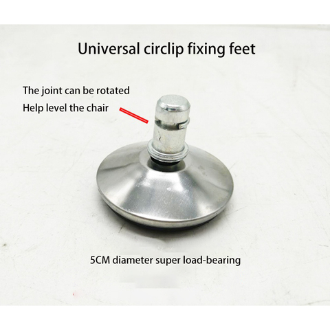 Roulettes antidérapantes pour chaise de bureau, 5, pièces/ensemble ► Photo 1/4