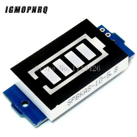 Indicateur de capacité de batterie au Lithium série 1S 2S 3S 4s 6S 7S, Module d'affichage, testeur de puissance de batterie de véhicule électrique li-po Li-ion ► Photo 1/2