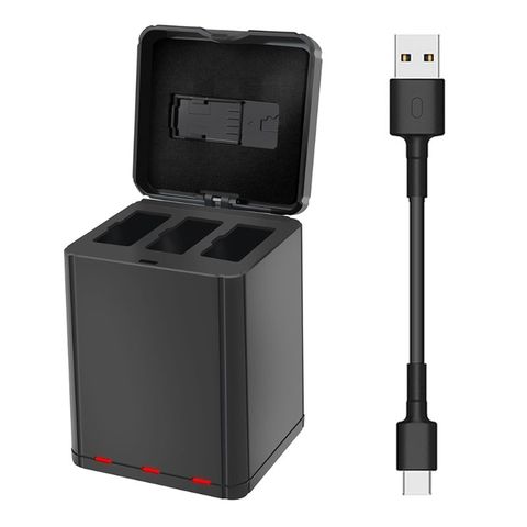 Chargeur de batterie 3 en 1 pour Drone DJI Tello, boîtier de chargement USB pour batterie ► Photo 1/6