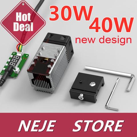 Kit de Module Laser 30W/40W tête Laser 450nm Module TTL pour outil de découpe de bois de graveur Laser NEJE ► Photo 1/6