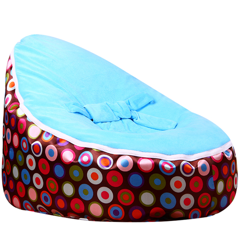 Levmoon – sac de haricots, chaise de lit pour enfants, siège pliable Portable, canapé, sac de haricots, pour dormir, sans remplissage ► Photo 1/6