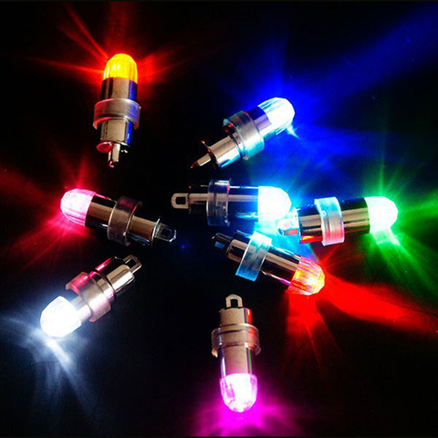 12 pièces/lot papier lanternes LED ballons lumière fête lumières Mini Flash lampes pour lanterne noël fête de mariage décoration ► Photo 1/6