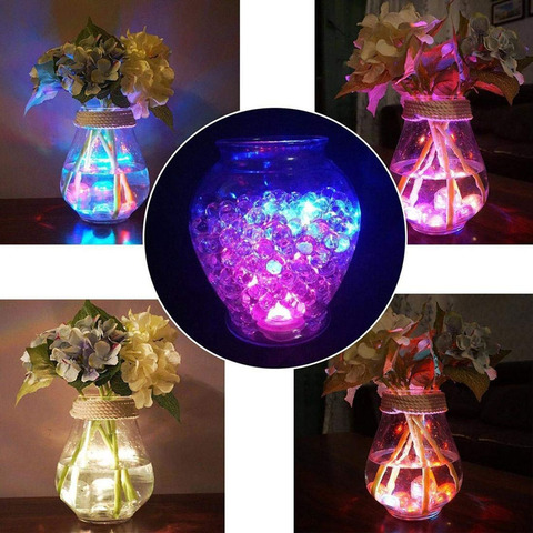 Lumière LED RGB 13 couleurs, 1 pièce, pour Bar à Chicha, décoration Festive, avec télécommande, accessoires pour Chicha ► Photo 1/6