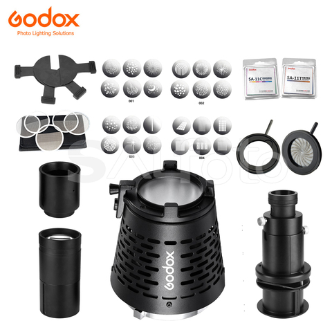 Godox – adaptateur de montage Bowens avec lentille de Projection, lampe vidéo SL60W SL150II SL200II VL150 VL200 ► Photo 1/6