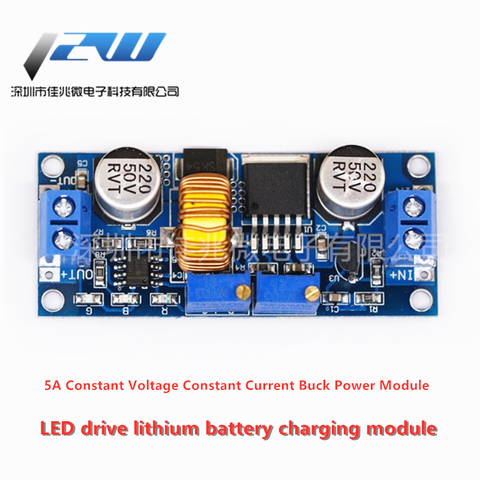 Module de charge de batterie au lithium, courant élevé, 5a, courant constant, régulateur de tension ► Photo 1/4